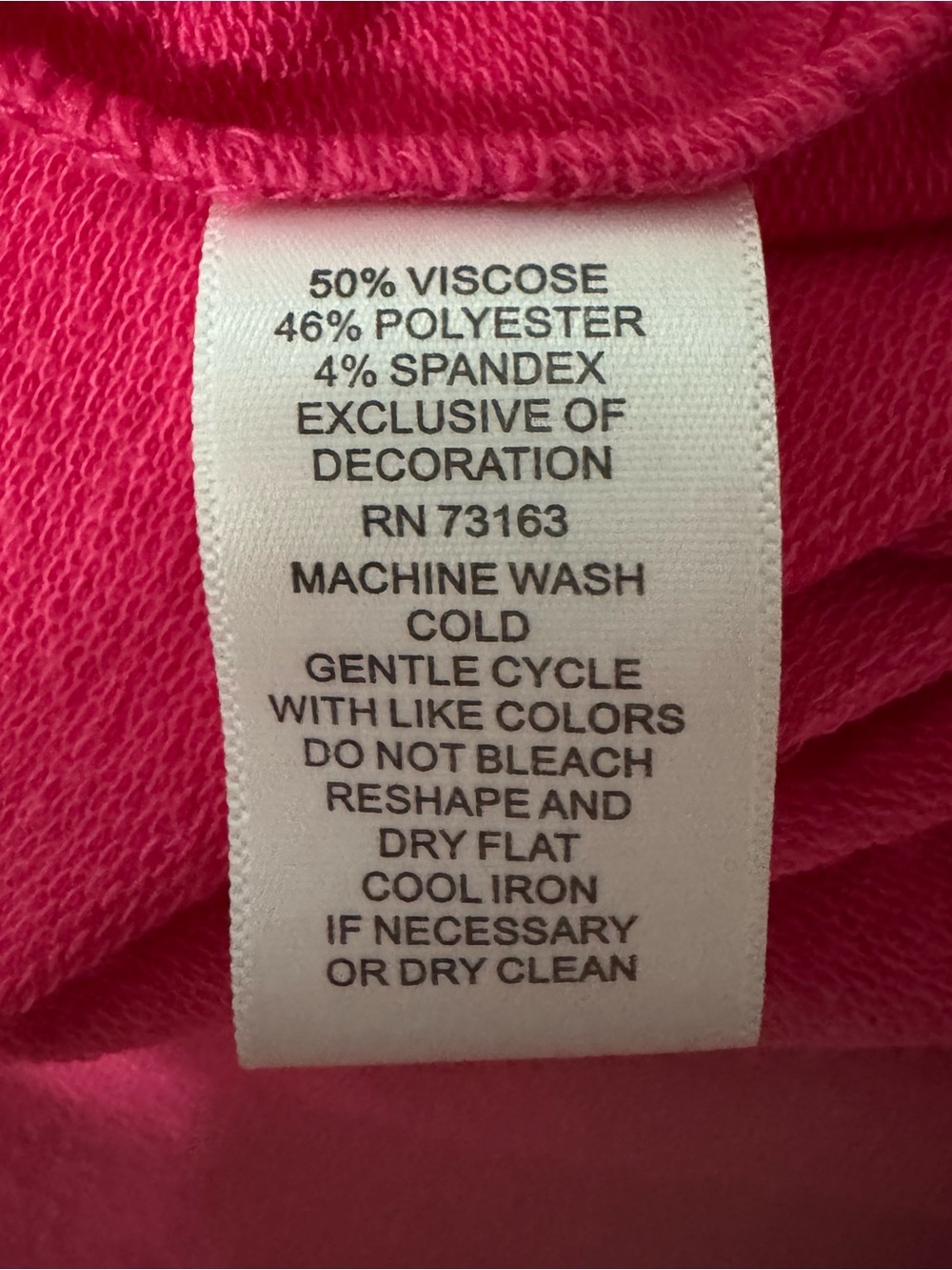 Cable & Gauge Dress Hot Pink Sleeveless V-Neck Below Knee Women’s Medium - Picture 6 of 6